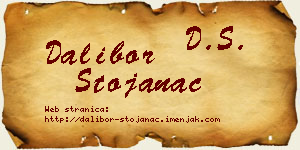 Dalibor Stojanac vizit kartica